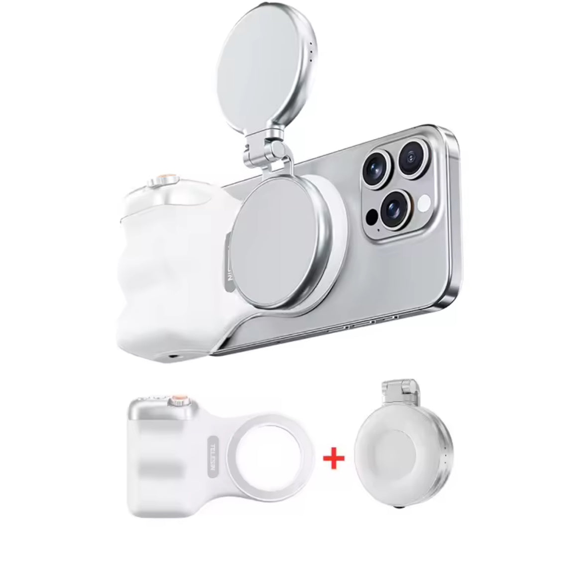 Magnetic Mount with LED Light