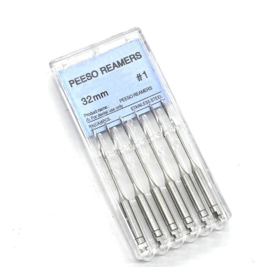 Dental Instrument Peeso Reamers Largo Drills Engine Use Stainless Steel Root Canal 28Mm 32Mm Dentist Tool