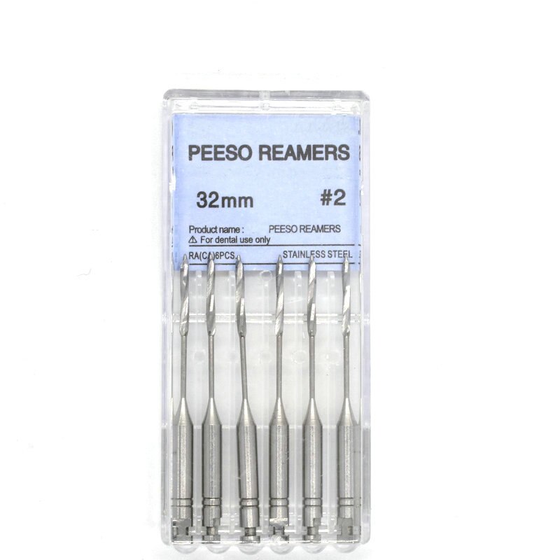 Dental Instrument Peeso Reamers Largo Drills Engine Use Stainless Steel Root Canal 28Mm 32Mm Dentist Tool
