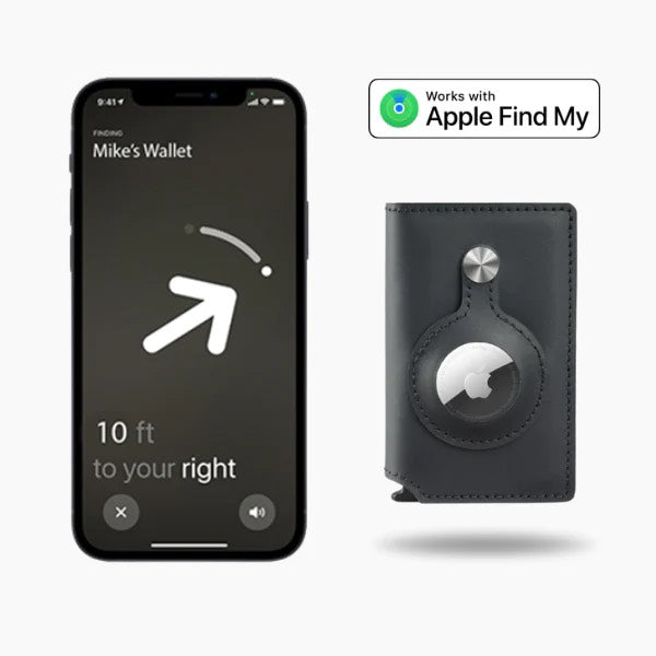 Dapper Apple Airtag Wallet
