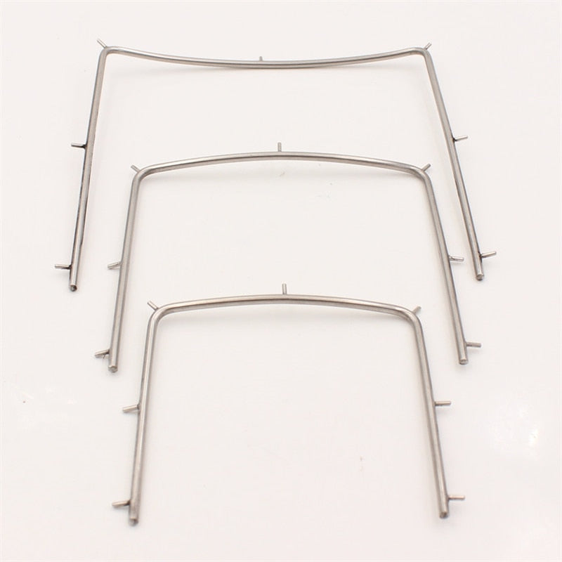 1Pc Dental Stainless steel Rubber Dam Frame Holder Instrument Autoclavable For Dental Lab Supplies