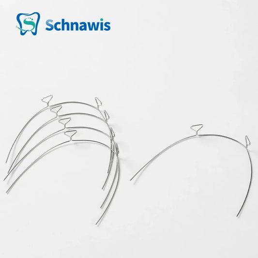 1Pcs/bag Dental Orthodontic TMA Arch Wire T Loop Forces Keyhole Hook Wire Arch Wire for Orthodontics Brackets Braces Materials