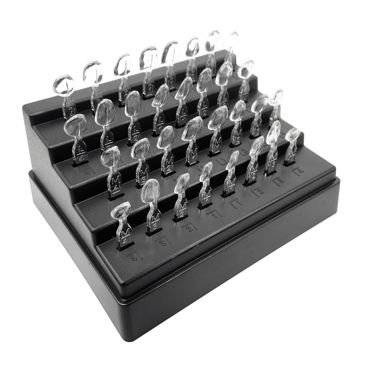 32pcs/Set Dental Veneer Mould Kit Composite Resin Mold Light Cure Autoclave Anterior Front Teeth Mould Teeth Whitening Tools