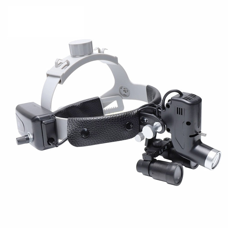 HeadStrap Loupes with adjustable 5W headlight