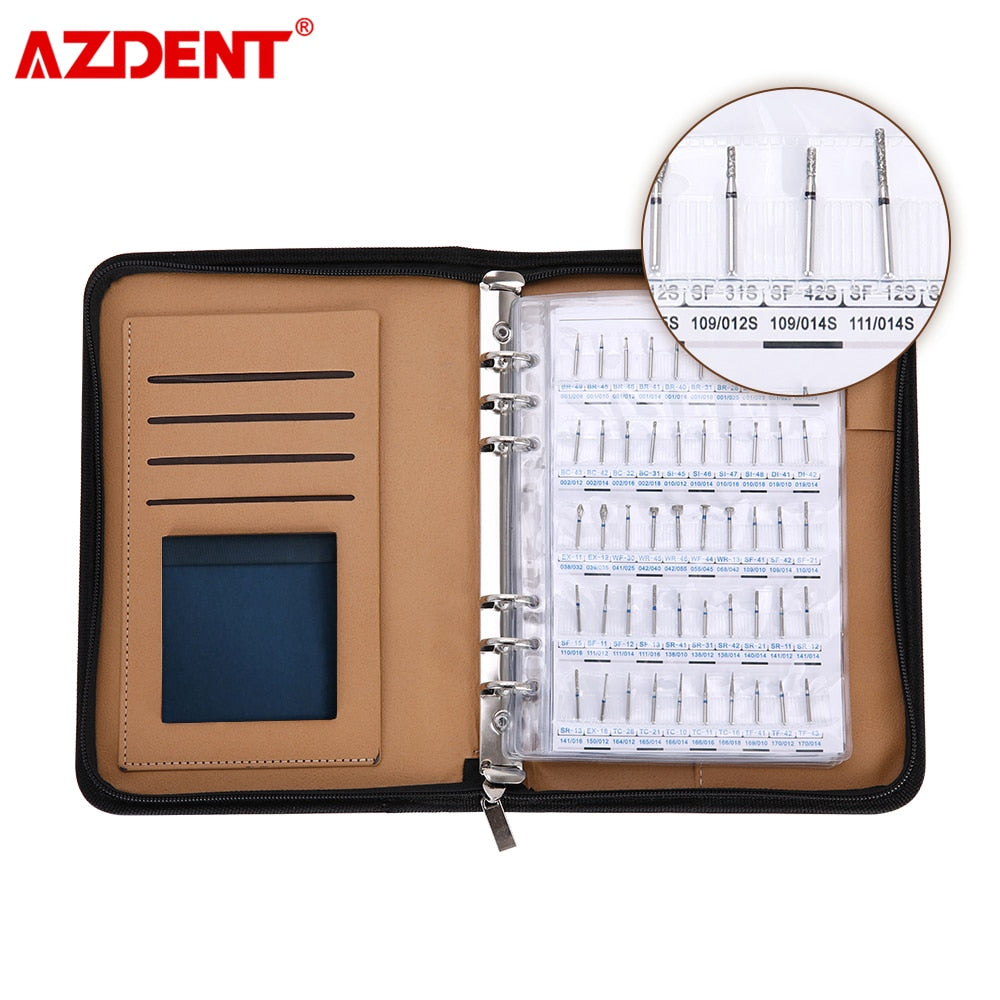 210 Models of Diamond Burs Demonstation Book For High Speed Handpiece Dia.1.6mm