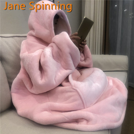 Fluffy Hoodie - Blanket