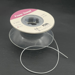 25feet/roll Dental Orthodontic Elastic Power Solid Thread Dental Power Thread 0.030 Dentist Tool - Zing String