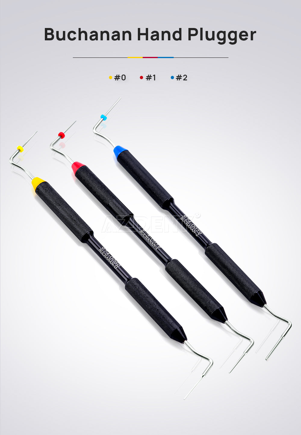 1PC Dental Root Canal Filler Endo Hand Plugger Fill Instrument Vertical Pressure Device