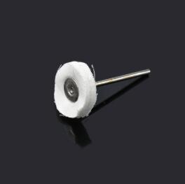 10Pcs Dental Polishing Wheel Wool Cotton Prophy Brushes