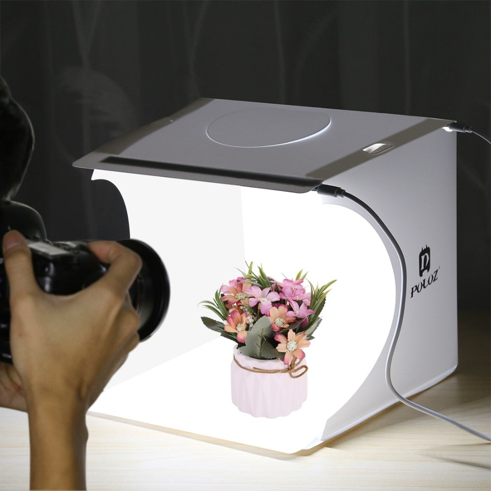 Professional Photo Studio Folding Box With Fixed Studio Lights