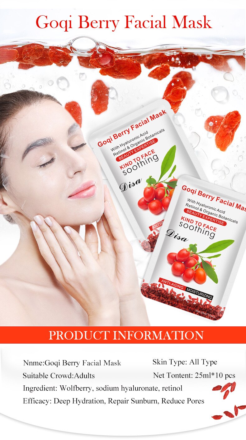 Goqi Berry Extract Face Mask