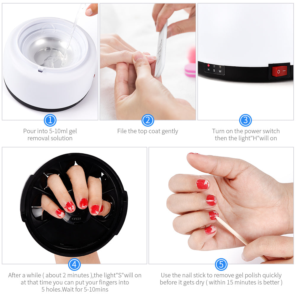 Professional Nail Gel Polish Removal