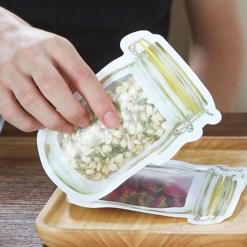 Reusable Sealed Jar Bottles