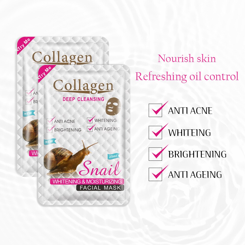 Snail Collagen Extract Face Masks