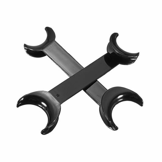 4PCS Black Double Head Lip Retractors