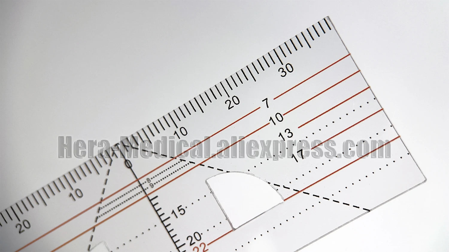 New Dental Denture Ruler T-scale Drawing And Alignment Examination Ort ...