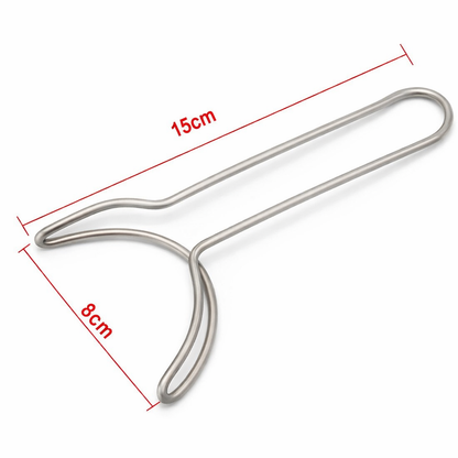 Black / Stainless Steel Retractor