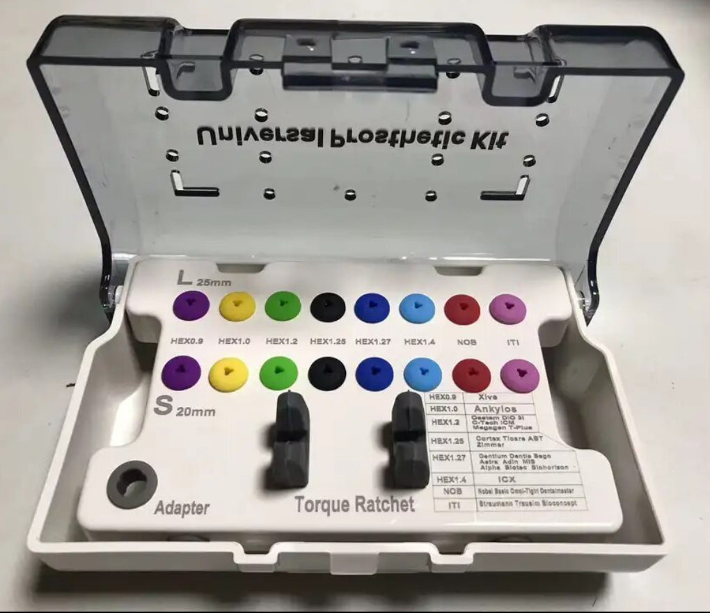 All in 1 Implant Screw Drivers - Torque Boxes – iDentalShop