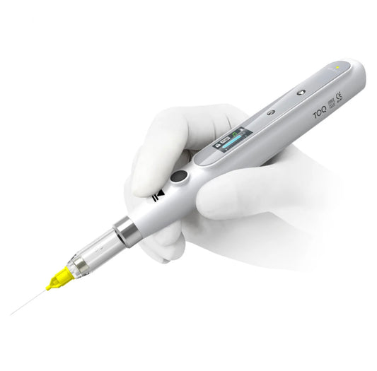 Painless anesthesia injector