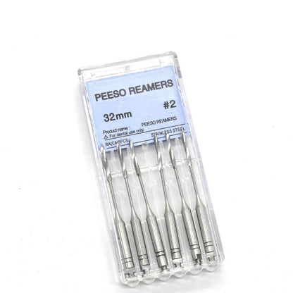 Dental Instrument  Peeso Reamers Largo Drills Engine Use Stainless Steel Root Canal 28Mm 32Mm Dentist Tool