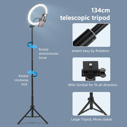 Dental Photography Studio - LED Ring Flash With Smartphone Mount