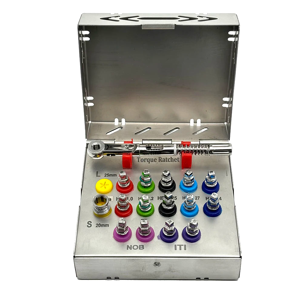 SS Torque Box - Universal Implant Restoration Kit