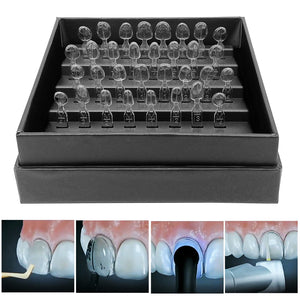 32pcs/Set Dental Veneer Mould Kit Composite Resin Mold Light Cure Auto –  iDentalShop
