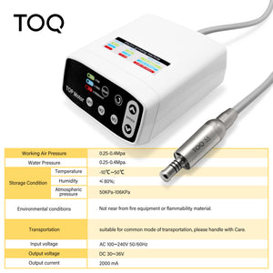 Dental clinical brushless LED micro motor can work With 1:5 1:1 16:1 Contra Angle Dentist Low Speed Handpiece
