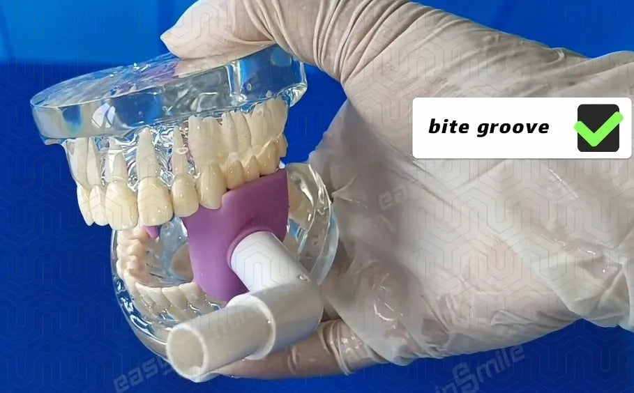 SalivaSuction Pro - A bite block, Tongue depressor and Suction