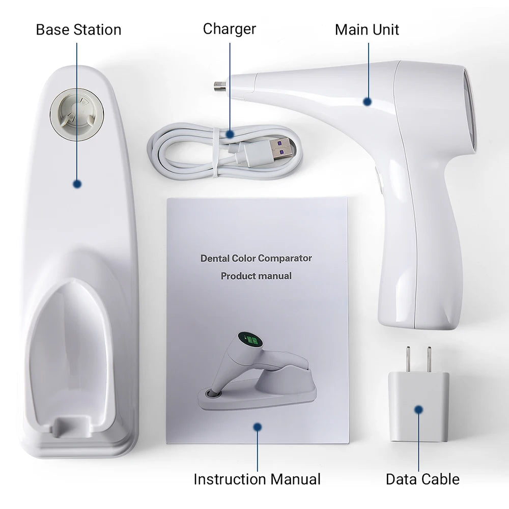 Digital Dental Shade Guide — High-Accuracy Teeth Color Comparator with LCD Display