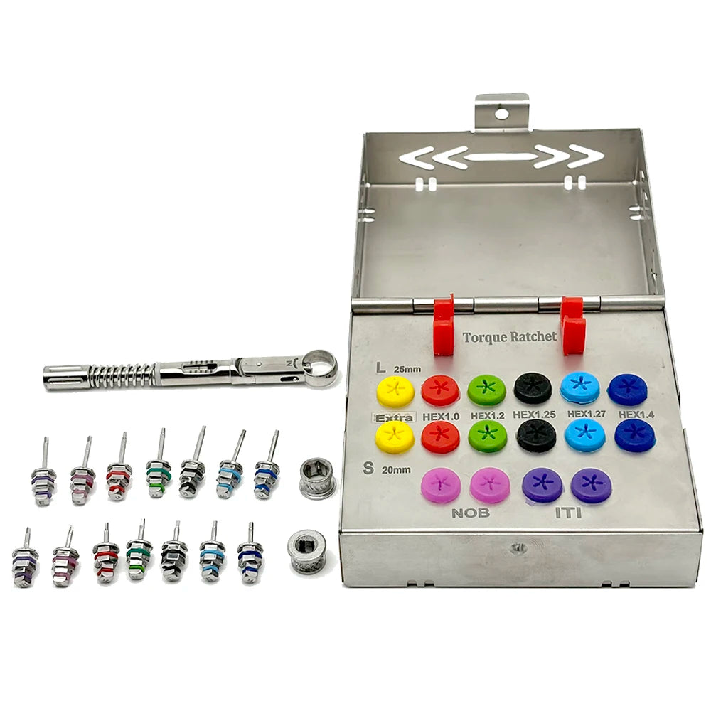 SS Torque Box - Universal Implant Restoration Kit