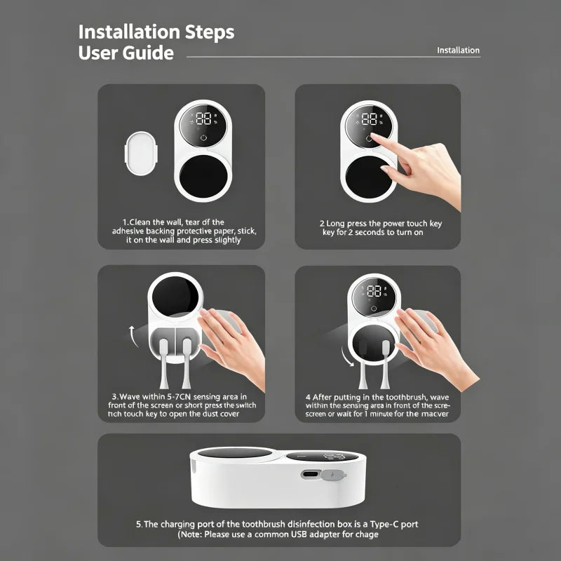 Halo - Portable UV Toothbrush Sterilizer
