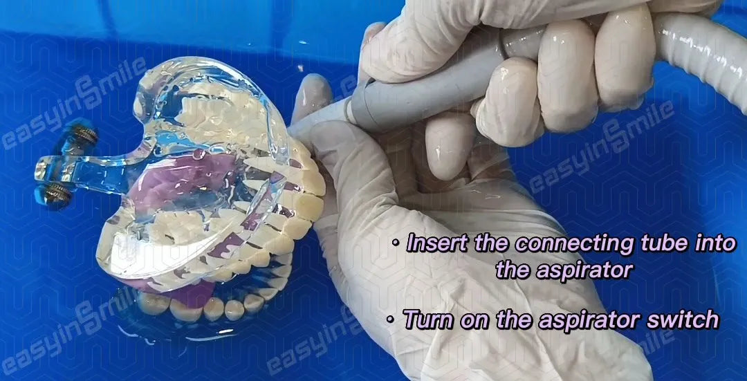 SalivaSuction Pro - A bite block, Tongue depressor and Suction