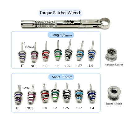 SS Torque Box - Universal Implant Restoration Kit