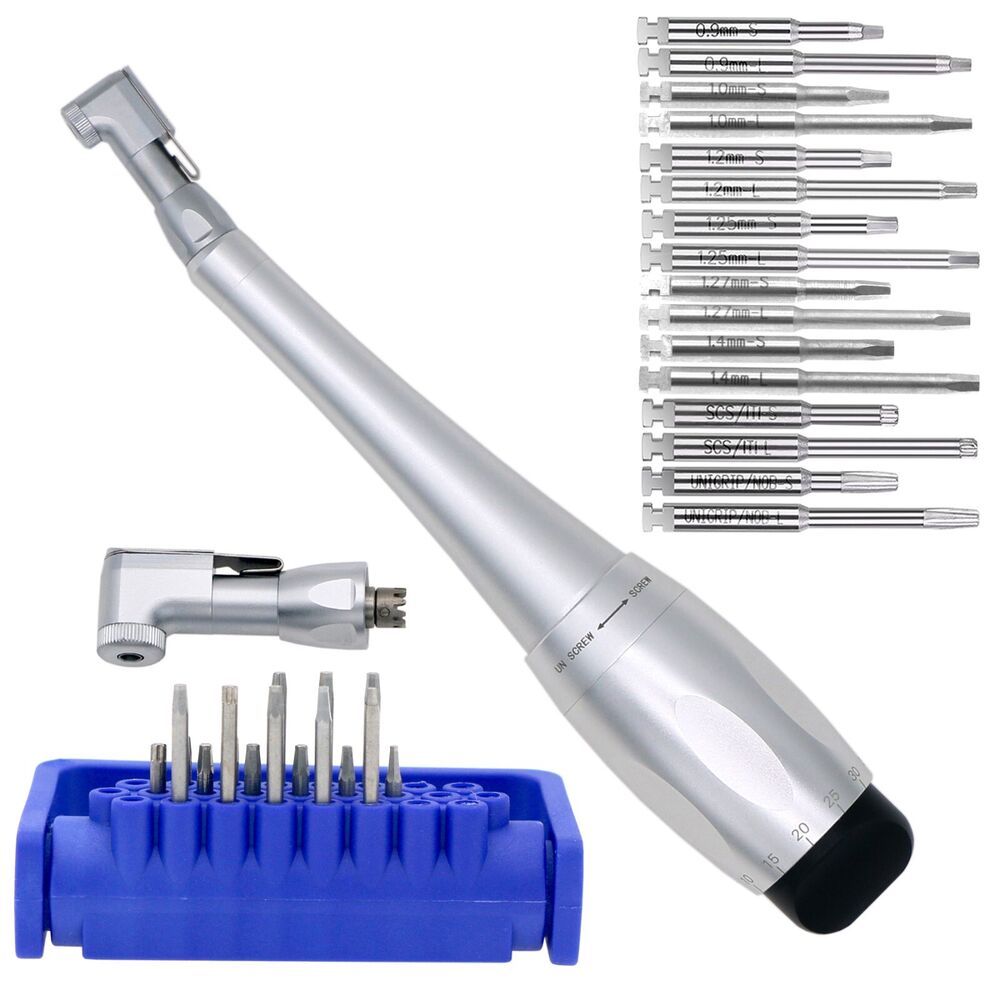 Angled Torque Driver XL Right Angle Driver - Torque Kit – iDentalShop
