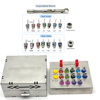 SS Torque Box - Universal Implant Restoration Kit