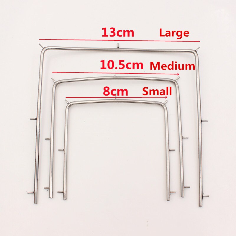 1Pc Dental Stainless steel Rubber Dam Frame Holder Instrument Autoclavable For Dental Lab Supplies
