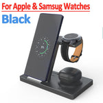 5 in 1 Wireless Charger Stand For ALL iPhones and Samsung and watches - Fast Charging Dock Station