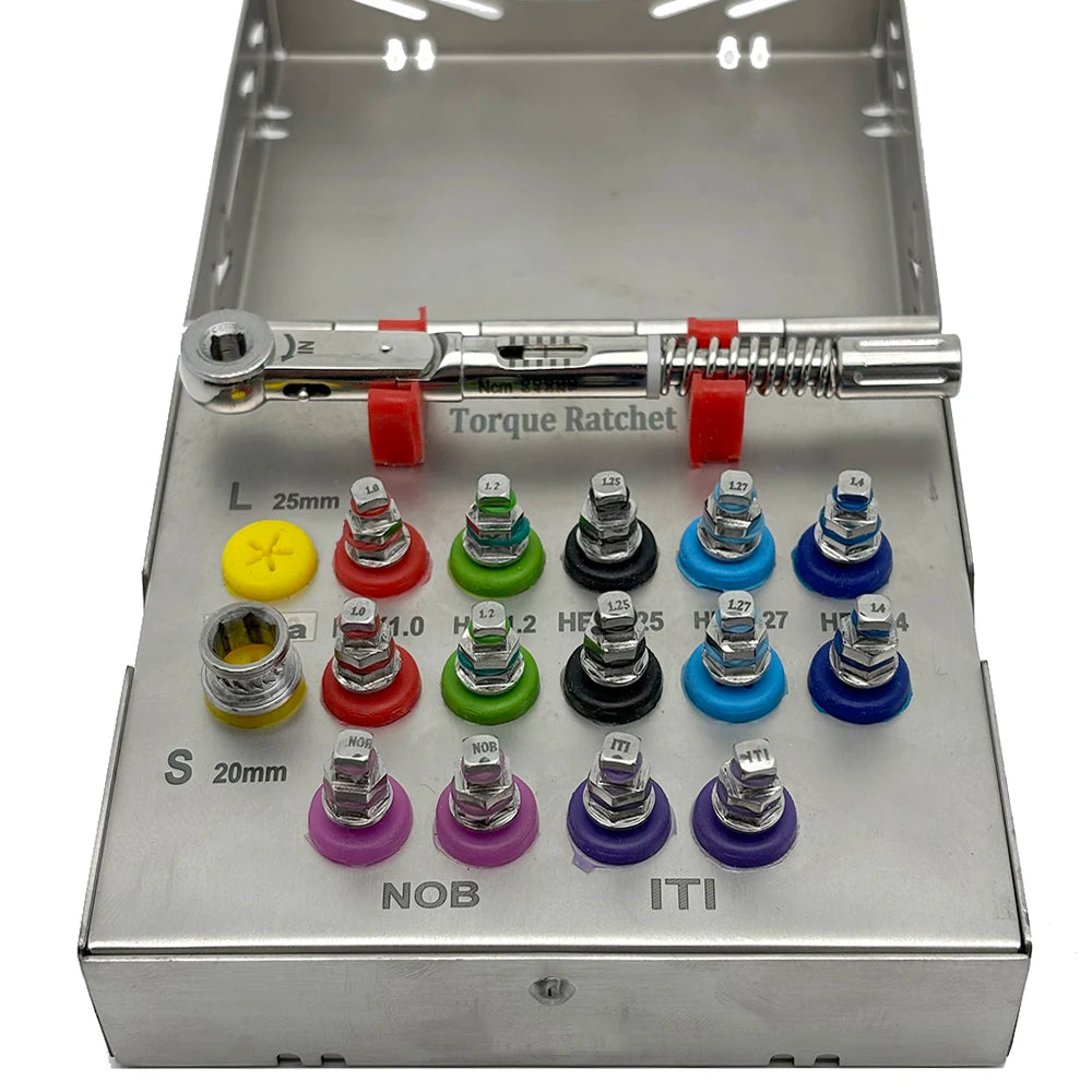 SS Torque Box - Universal Implant Restoration Kit