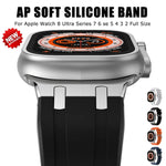 Dapper AP Silicone Band With Titanium Adapter