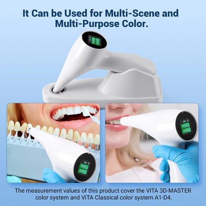 Digital Dental Shade Guide — High-Accuracy Teeth Color Comparator with LCD Display
