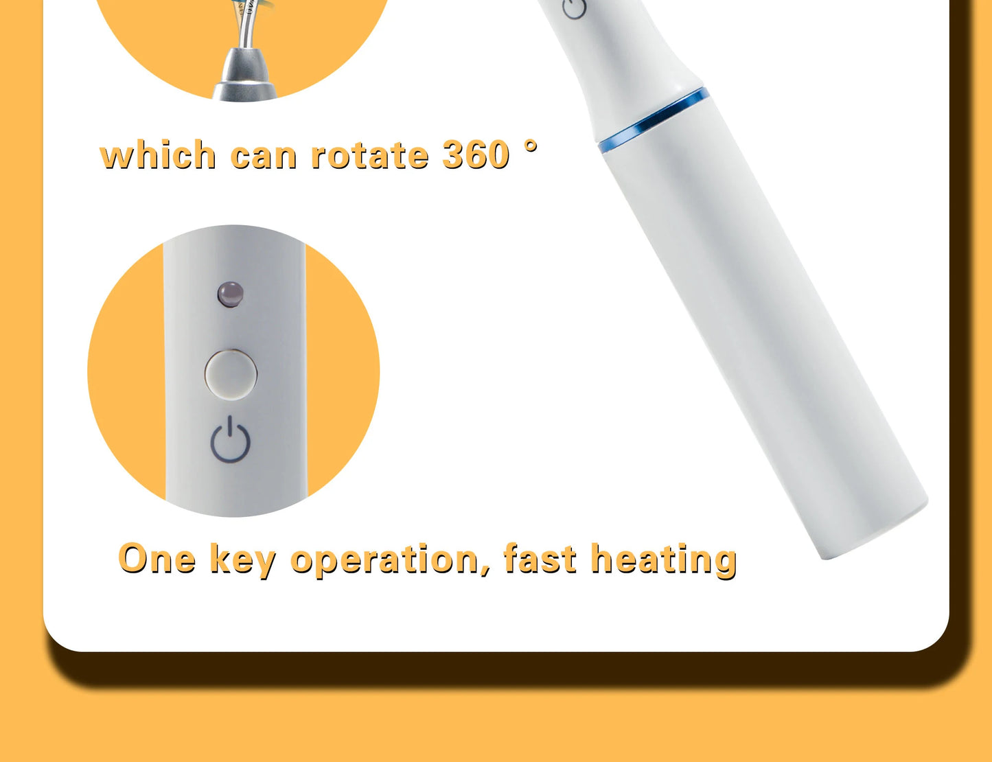 Gutta Percha Obturation System with 2 Tips