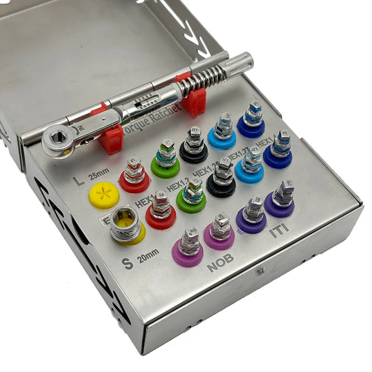 SS Torque Box - Universal Implant Restoration Kit
