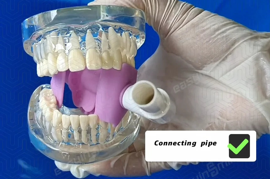 SalivaSuction Pro - A bite block, Tongue depressor and Suction