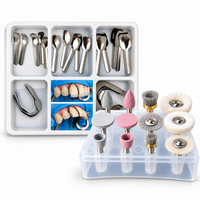 Bundle: Anterior Sectional Matrices Whole Set + Composite Polishing Kit Mixed