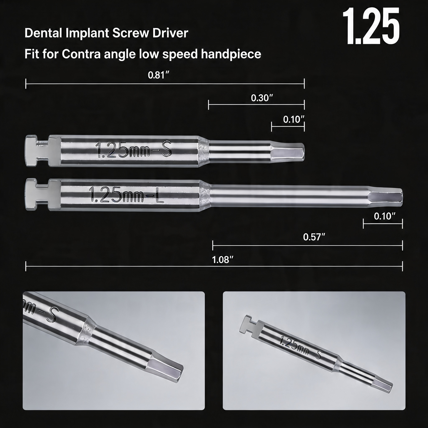 XL Right Angle Driver - Implant Torque Kit