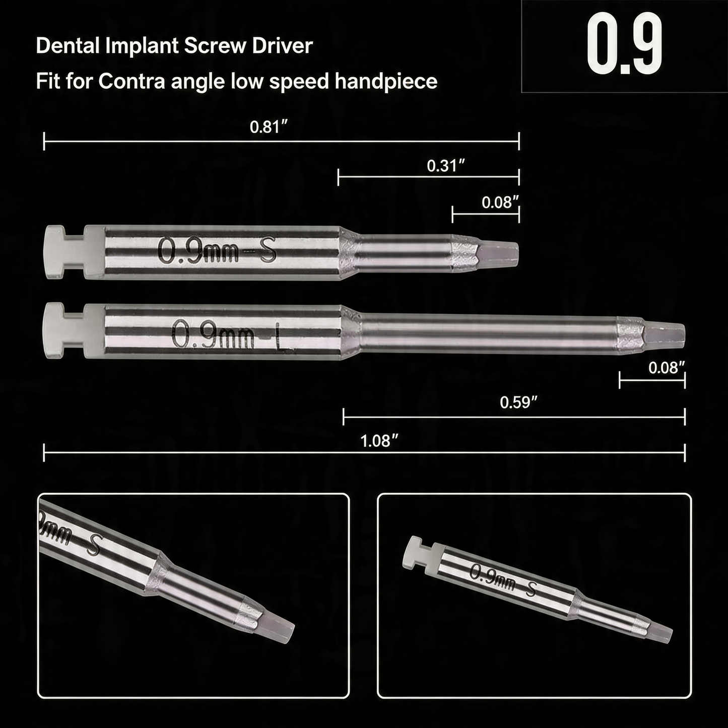 XL Right Angle Driver - Implant Torque Kit