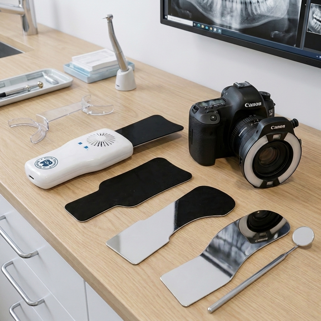 Anti-Fog Mirror System For Dental Photography