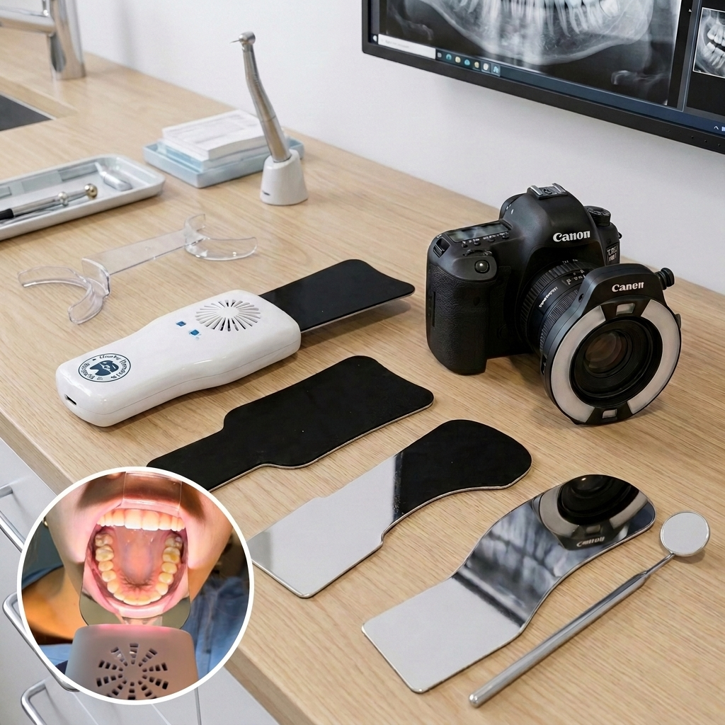 Anti-Fog Mirror System For Dental Photography