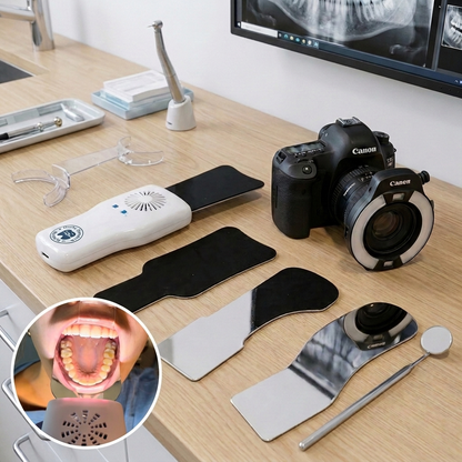 Anti-Fog Mirror System For Dental Photography